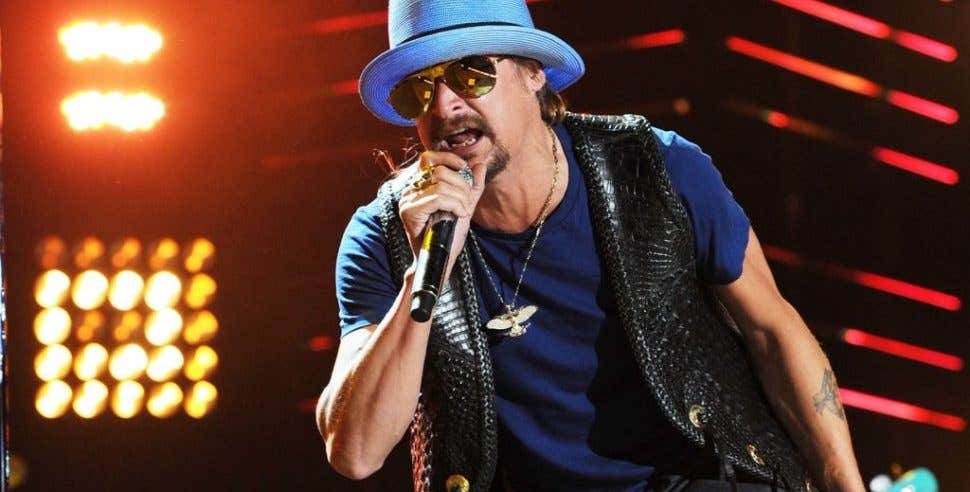 Kid Rock Barks Out Racial Slur On Stage At Bar