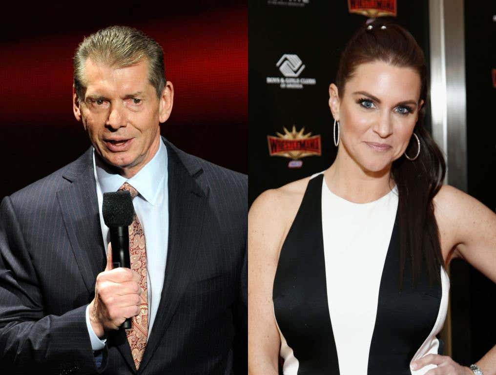 Vince McMahon and Stephanie McMahon