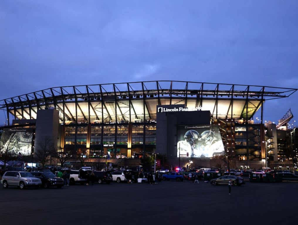 A general view of Lincoln Financial Field.