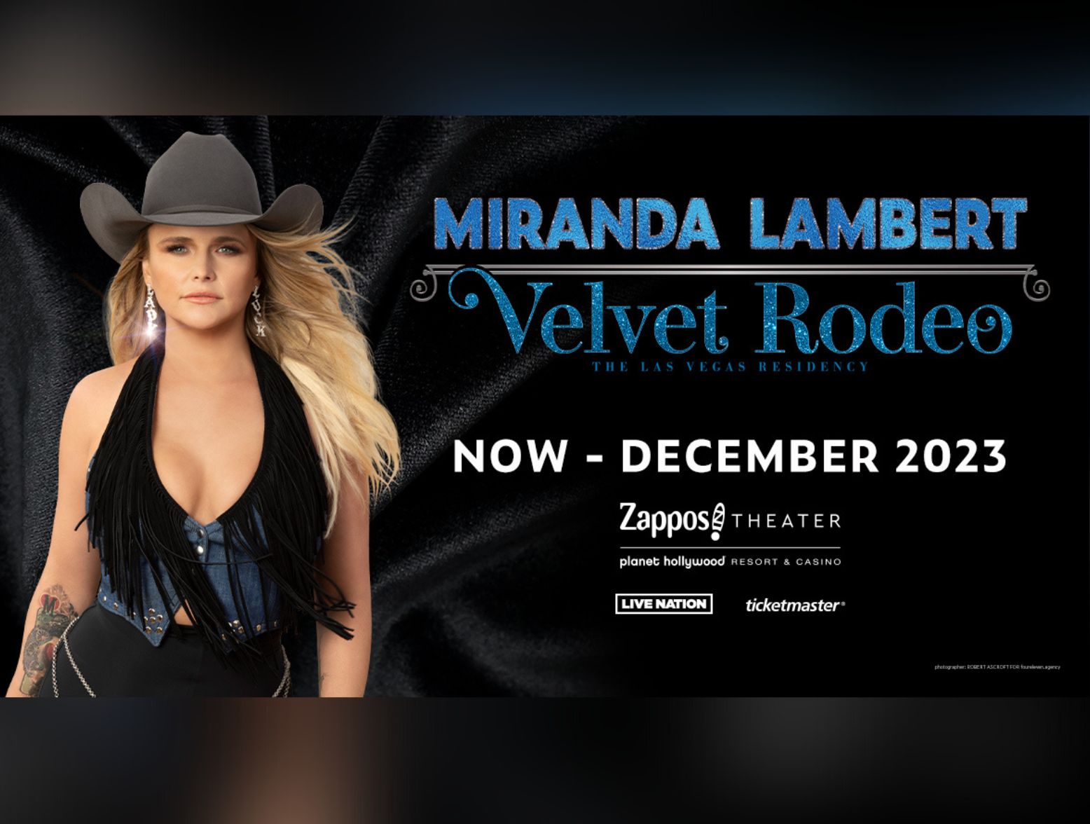 Miranda Lambert Velvet Rodeo The Las Vegas Residency