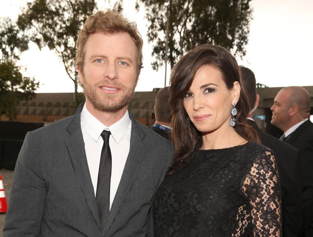 Dierks and his wife Cassidy attended a recent ACM Awards show.